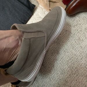 Men's Slip-On Casual Shoes - Tan